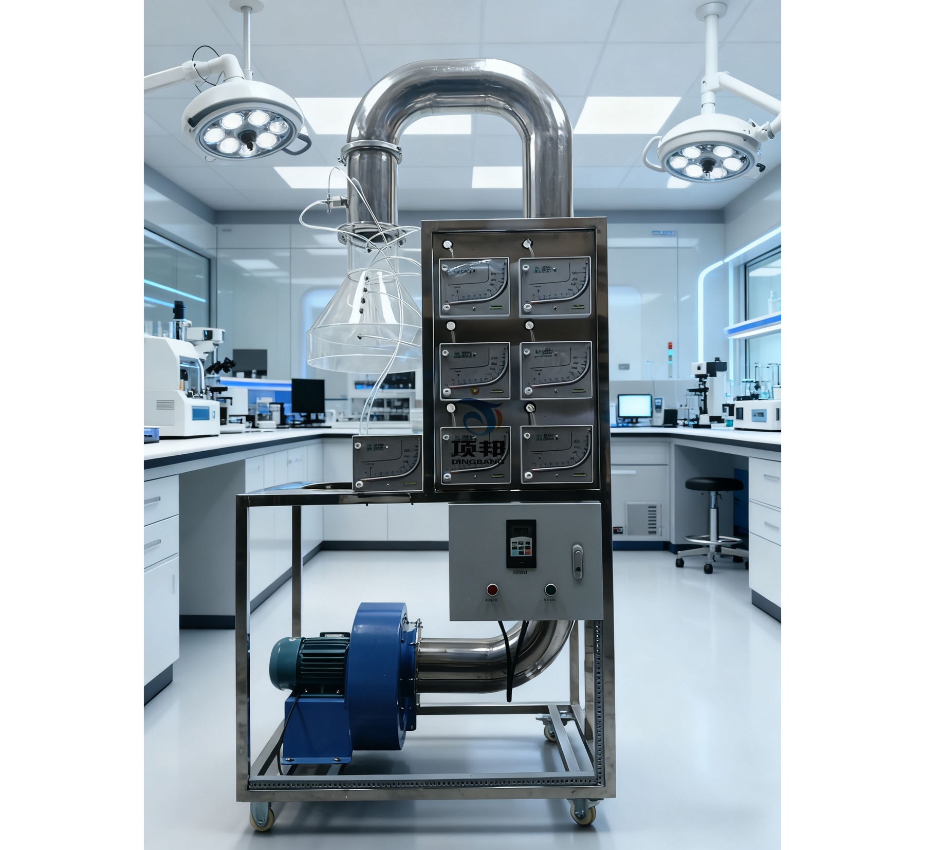 排气罩性能测定实验台